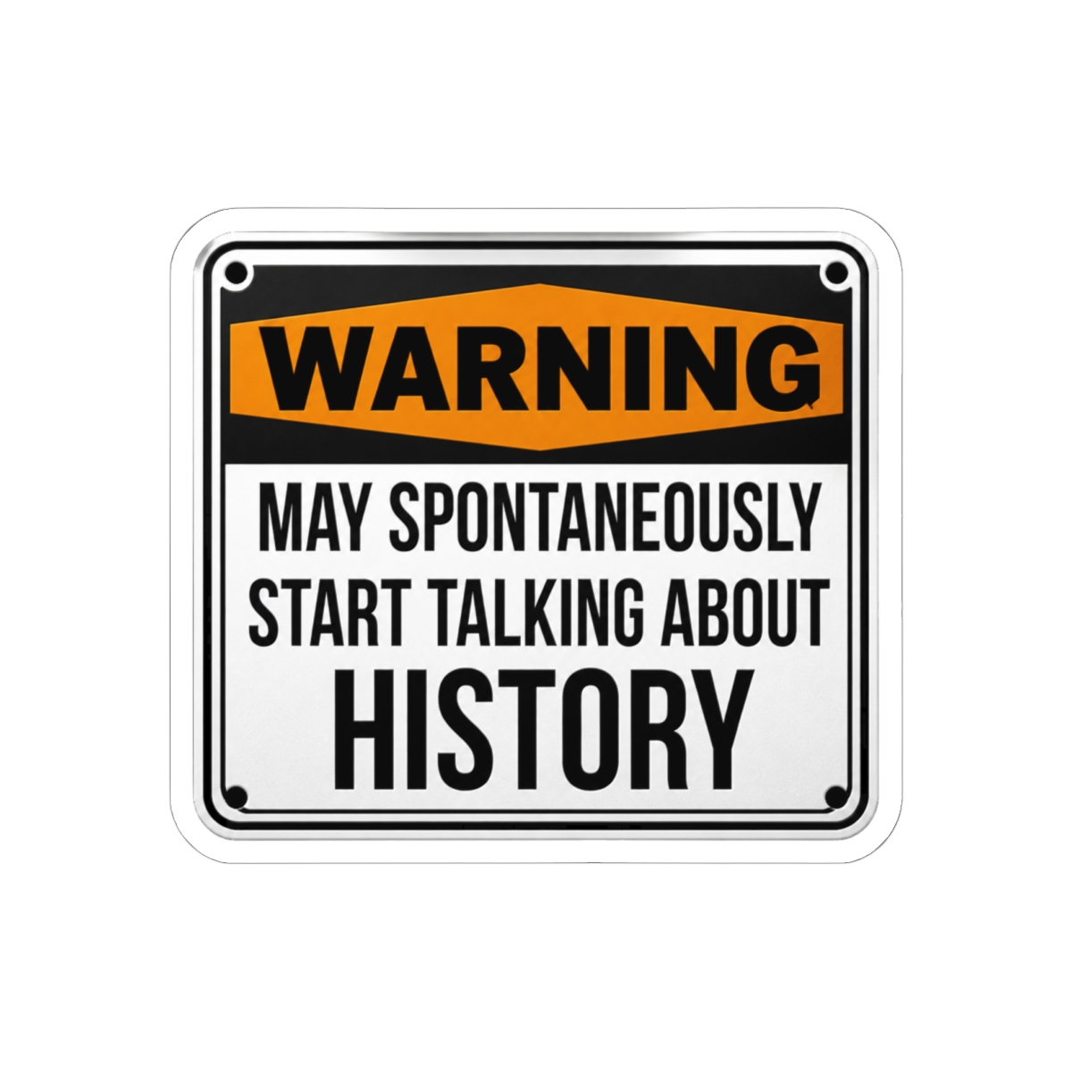 History Sticker