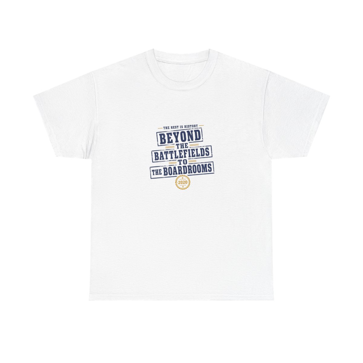 The Rest Is History "Beyond The Battlefields To The Boardrooms" Unisex Tee - The Rest Is History official t-shirts merch