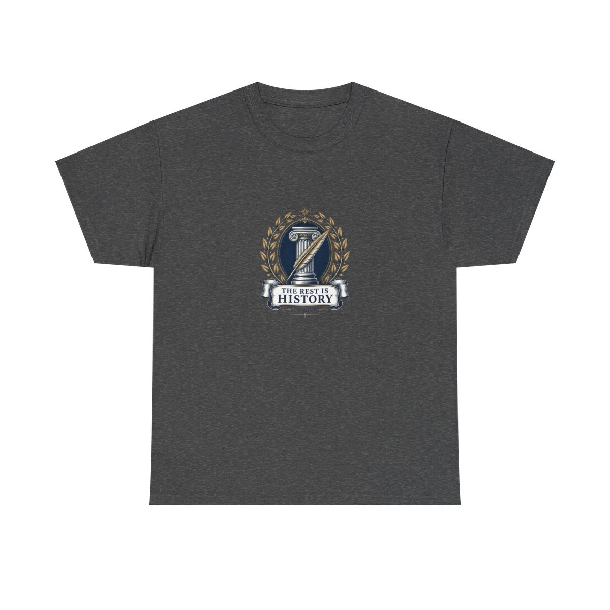 The Rest Is History "THE REST IS HISTORY – EST. 2020" Unisex Tee - alternate angle 5, merchandise