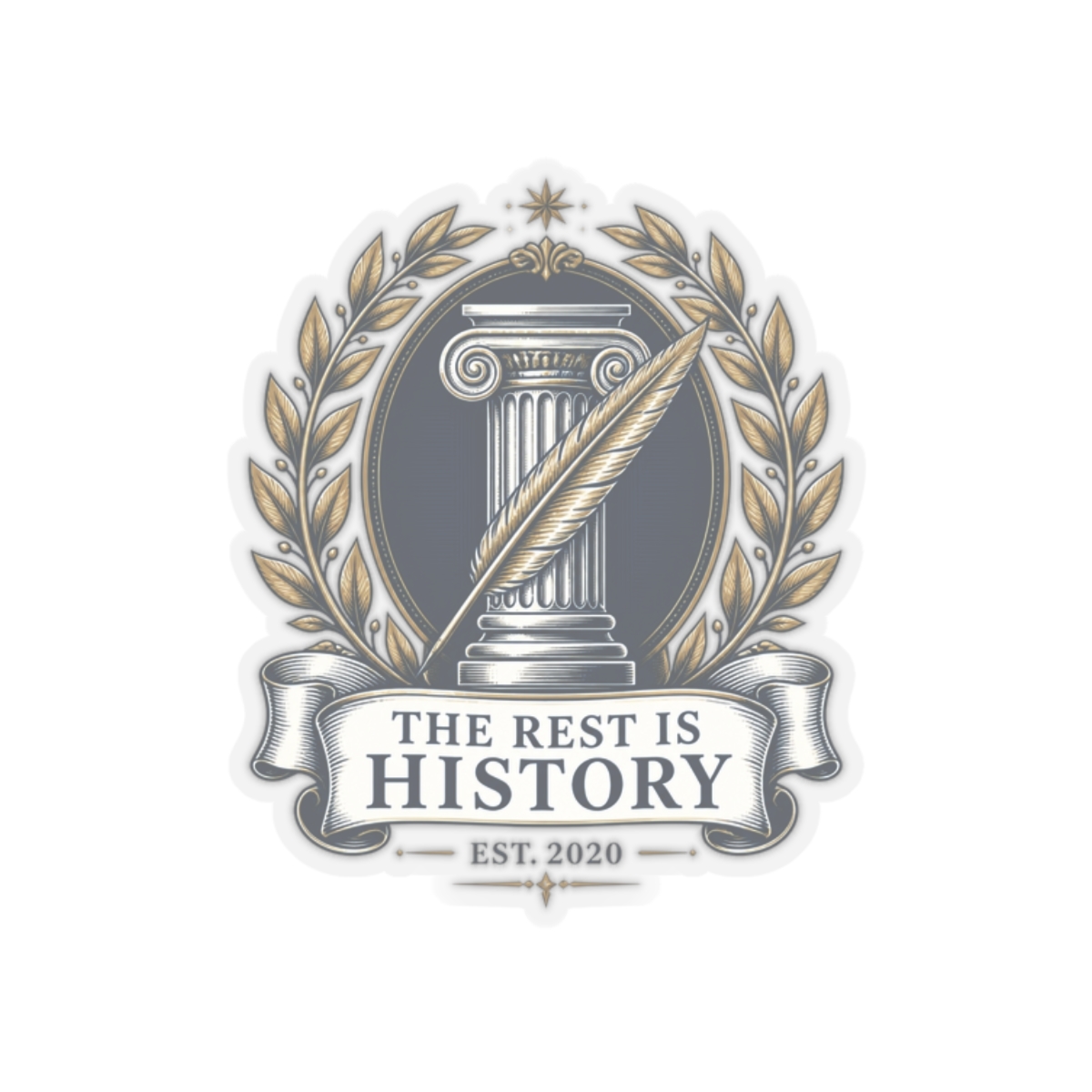 The Rest Is History "THE REST IS HISTORY – EST. 2020" Sticker